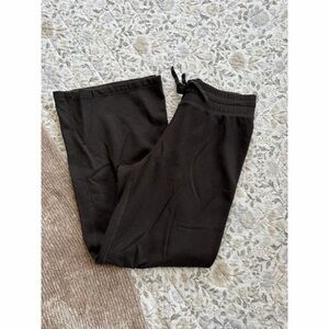 H&M Black Track Pants with Drawstring